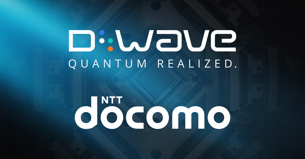 D-Wave and NTT Docomo logo lockup